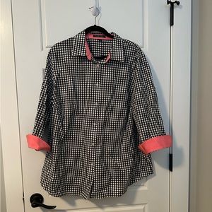 EUC Ralph Lauren Plaid Button-up